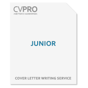 Junior - Cover Letter Writing Service